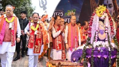 पवित्र श्रावण मास की भव्य कांवड़ यात्रा में शामिल हुए मुख्यमंत्री साय