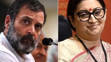 स्मृति ईरानी का राहुल गांधी को जवाब, बोलीं- कांग्रेस मुख्यालय में पूरा ‘वंदे मातरम’ गाया जाए स्मृति ईरानी का राहुल गांधी को जवाब, बोलीं- कांग्रेस मुख्यालय में पूरा ‘वंदे मातरम’ गाया जाए