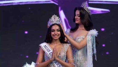 केरल की बेटी बनीं Miss Universe India 2026, ताज पहनते ही भावुक हुईं केजिया लिज मेजो