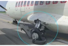 बिलासा एयरपोर्ट पर टायर फटने से बाल-बाल बचा विमान : DGCA ने रनवे को सुरक्षित बताया, दिल्ली ले जाकर होगी पूरी मरम्मत
