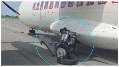 बिलासा एयरपोर्ट पर टायर फटने से बाल-बाल बचा विमान : DGCA ने रनवे को सुरक्षित बताया, दिल्ली ले जाकर होगी पूरी मरम्मत