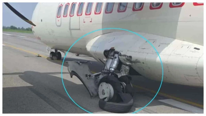 बिलासा एयरपोर्ट पर टायर फटने से बाल-बाल बचा विमान : DGCA ने रनवे को सुरक्षित बताया, दिल्ली ले जाकर होगी पूरी मरम्मत बिलासा एयरपोर्ट पर टायर फटने से बाल-बाल बचा विमान : DGCA ने रनवे को सुरक्षित बताया, दिल्ली ले जाकर होगी पूरी मरम्मत