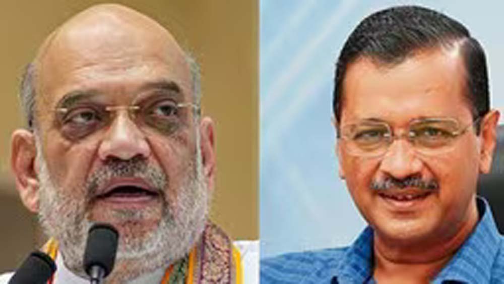 सत्येंद्र जैन की गिरफ्तारी के बाद केजरीवाल का दावा- अमित शाह के फोन पर हुआ एक्शन सत्येंद्र जैन की गिरफ्तारी के बाद केजरीवाल का दावा- अमित शाह के फोन पर हुआ एक्शन