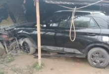 कीर्तन कर रहे लोगों को कार ने रौंदा,5 की मौत:चश्मदीद बोले- 150 Km/h की रफ्तार में थी गाड़ी; टक्कर के बाद उछलकर 10 फीट दूर गिरे लोग