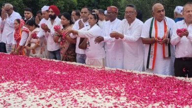 राष्ट्रीय अधिवेशन में एमसीबी का गौरव बढ़ाया, शरण सिंह ने राजीव गांधी को दी श्रद्धांजलि
