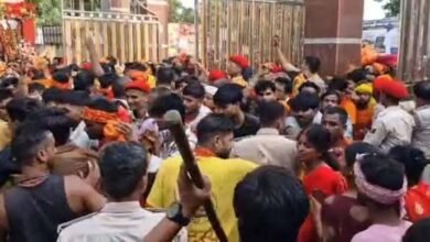 सिंहेश्वरनाथ मंदिर में जलाभिषेक के दौरान भगदड़ जैसे हालात, 5 श्रद्धालु घायल