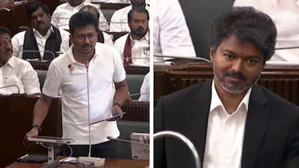 ‘विधानसभा में फिल्मी डायलॉग न बोलें’, भ्रष्टाचार के आरोपों पर विजय पर बरसे उदयनिधि