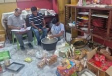 सांगानेर की स्वीट्स दुकान में मिली भारी गंदगी, 83 किलो सामग्री नष्ट