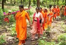 अमरकंटक से नर्मदा जल लेकर रवाना हुए कांवड़िए, विधायक भावना बोहरा ने किया नेतृत्व