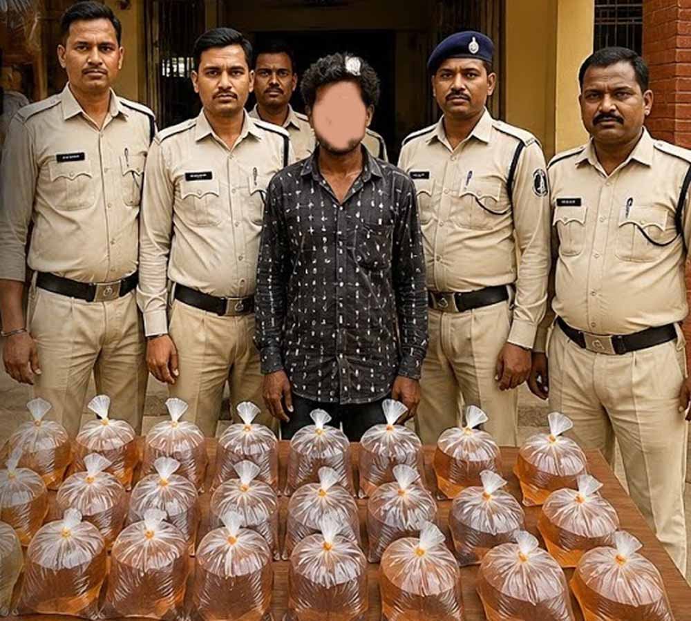 अवैध शराब निर्माण के मामले में एक आरोपी गिरफ्तार, न्यायालय ने भेजा न्यायिक अभिरक्षा में अवैध शराब निर्माण के मामले में एक आरोपी गिरफ्तार, न्यायालय ने भेजा न्यायिक अभिरक्षा में