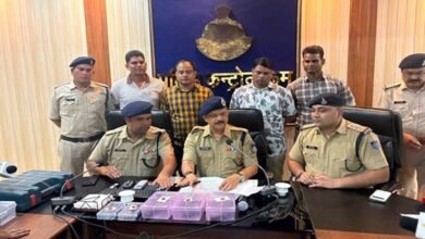 बुरहानपुर, खरगोन, सागर एवं इंदौर पुलिस की बड़ी कार्रवाई—तस्करी, निर्माण एवं सप्लाई नेटवर्क से जुड़े आरोपियों पर कसा शिकंजा