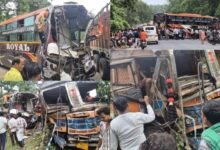 कोंडागांव में भीषण सड़क हादसा : बस-ट्रक की आमने-सामने टक्कर; 12 से ज्यादा यात्री घायल