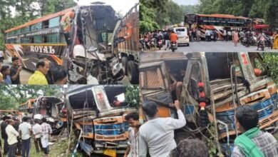 कोंडागांव में भीषण सड़क हादसा : बस-ट्रक की आमने-सामने टक्कर; 12 से ज्यादा यात्री घायल