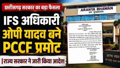 IFS अधिकारी ओपी यादव बने प्रधान मुख्य वन संरक्षक, राज्य सरकार ने जारी किया पदोन्नति आदेश