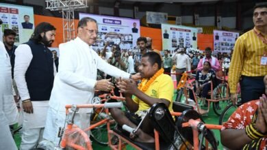 प्रोजेक्ट ‘सहारा’ से 1739 दिव्यांगजन हुए लाभान्वित : 3.58 करोड़ के उपकरण बांटे, जुनेजा इंडोर स्टेडियम के लिए 7 करोड़ मंजूर