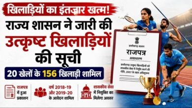 लंबे इंतजार के बाद उत्कृष्ट खिलाड़ियों की सूची जारी : 20 खेलों के 156 नाम राजपत्र में प्रकाशित, नौकरी की उम्मीद बढ़ी