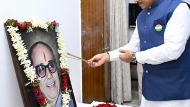 मुख्यमंत्री विष्णु देव साय ने स्वर्गीय कुशाभाऊ ठाकरे की जयंती पर उन्हें किया नमन
