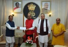 असम बाढ़ पीड़ितों के लिए छत्तीसगढ़ सरकार की मदद: CM साय ने राज्यपाल रमेन डेका को सौंपा 5 करोड़ की सहायता राशि का चेक