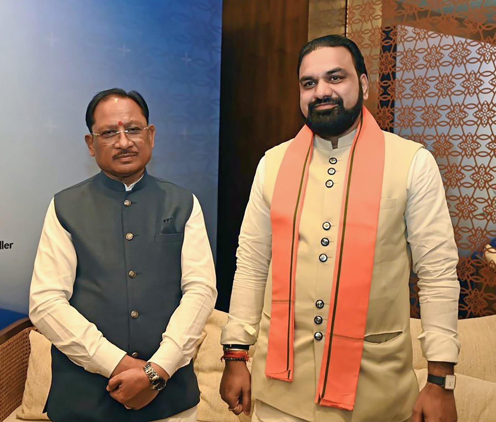CM विष्णुदेव साय ने बिहार के मुख्यमंत्री सम्राट चौधरी से की मुलाकात, नई दिल्ली में विभिन्न मुद्दों पर हुई चर्चा CM विष्णुदेव साय ने बिहार के मुख्यमंत्री सम्राट चौधरी से की मुलाकात, नई दिल्ली में विभिन्न मुद्दों पर हुई चर्चा