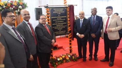 मुख्य न्यायाधिपति रमेश सिन्हा ने दुर्ग में नवीन न्यायालय भवन के निर्माण हेतु किया भूमिपूजन
