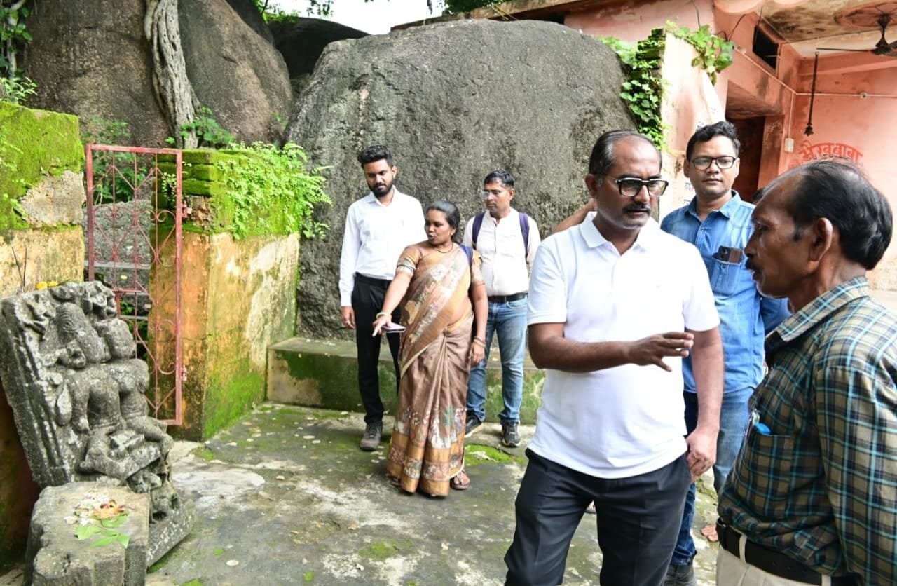 धनपुर की प्राचीन विरासत को मिलेगा नया संरक्षण: विशेषज्ञों ने बेनीबाई, भस्मासुर टापू और शहरखेरवा का किया विस्तृत पुरातात्विक सर्वेक्षण