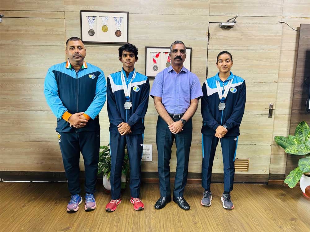 राष्ट्रीय ITF ट्रायथलॉन चैंपियनशिप में 2 रजत समेत खिलाड़ियों ने जीते 4 पदक