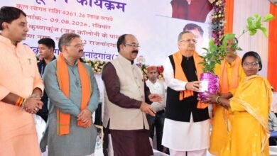 विधानसभा अध्यक्ष डॉ. रमन सिंह एवं उप मुख्यमंत्री अरूण साव ने किया विभिन्न विकास कार्यों का भूमिपूजन विधानसभा अध्यक्ष डॉ. रमन सिंह एवं उप मुख्यमंत्री अरूण साव ने किया विभिन्न विकास कार्यों का भूमिपूजन