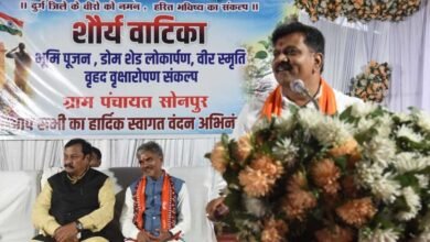 शहीदों की स्मृति में सोनपुर में बनी शौर्य वाटिका, 37 शहीद परिवारों का हुआ सम्मान