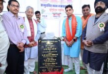 बिल्हा विकासखंड के ग्राम कड़ार में 20 लाख रूपए के सामुदायिक भवन का हुआ भूमिपूजन