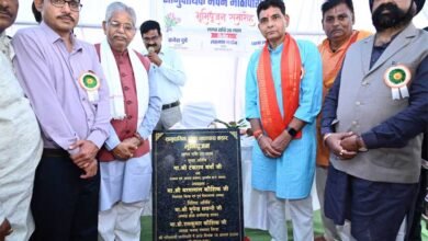 बिल्हा विकासखंड के ग्राम कड़ार में 20 लाख रूपए के सामुदायिक भवन का हुआ भूमिपूजन