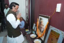 उपमुख्यमंत्री  राजेंद्र शुक्ल ने स्व.  पारस जैन के निवास पहुंचकर परिजनों से की भेंट, व्यक्त की शोक संवेदना