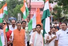 हाथों में तिरंगा, दिल में भारत मातारू बलौदाबाजार में गूंजा वंदे मातरम