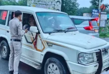 सूरजपुर में शराब पीकर गाड़ी चलाने वालों पर पुलिस की कार्रवाई, एल्कोमीटर जांच में 3 चालक पकड़े गए