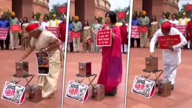 राम मंदिर चंदा चोरी पर संसद में आज भी  विपक्ष का प्रदर्शन, जया बच्चन-डिंपल यादव ने किया दान