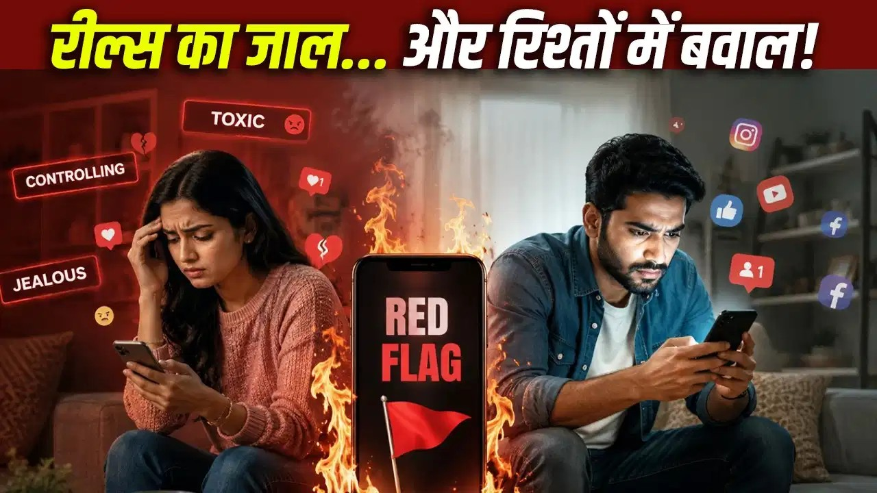 एक रेड फ्लैग की रील में स्वाहा होते रिश्ते? सोशल मीडिया कैसे कर रही घरों को बर्बाद एक रेड फ्लैग की रील में स्वाहा होते रिश्ते? सोशल मीडिया कैसे कर रही घरों को बर्बाद