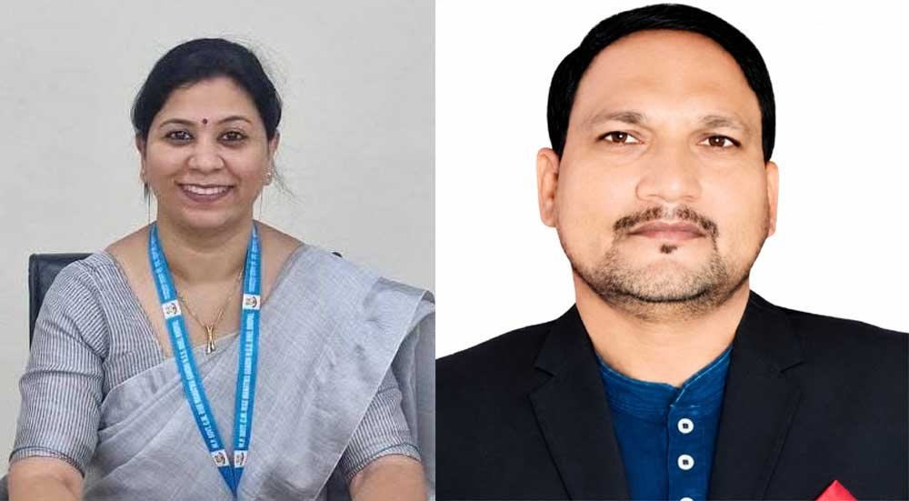 प्रदेश के दो शिक्षकों ने बढ़ाया राष्ट्रीय स्तर पर बढ़ाया प्रदेश व जिले का मान
