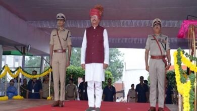 अतिरिक्त पुलिस महानिदेशक  चंचल शेखर की मौजूदगी में हुई स्वतंत्रता दिवस परेड की फुल ड्रेस रिहर्सल