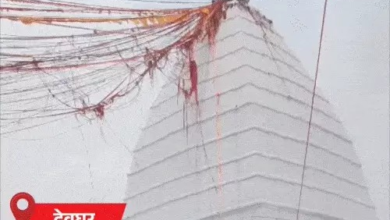 तीसरी सोमवारी पर बाबा धाम में 10km लंबी लाइन:हरिगिरीधाम में रात से कतार में लोग, गरीबनाथ मंदिर में हेलिकॉप्टर से होगी फूलों की बारिश