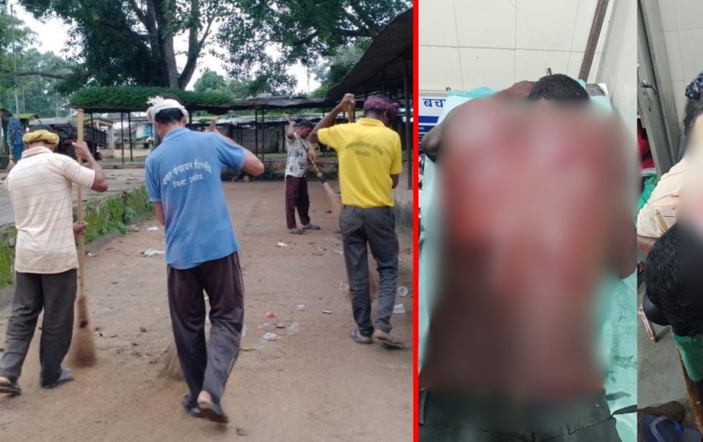 डौंडी में कर्मचारियों के बीच विवाद, ट्रैक्टर चालक ने दो सफाईकर्मियों पर टंगिया से किया हमला