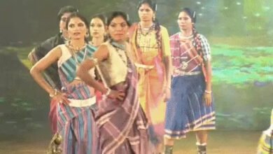 रायपुर में सरेंडर महिला नक्सलियों ने कोसा साड़ी में किया रैंप वॉक, हिंसा छोड़ हुनर को बनाया नई पहचान