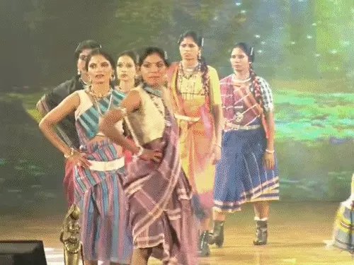 रायपुर में सरेंडर महिला नक्सलियों ने कोसा साड़ी में किया रैंप वॉक, हिंसा छोड़ हुनर को बनाया नई पहचान