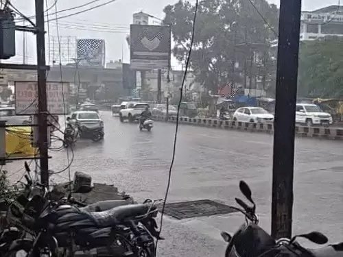 छत्तीसगढ़ में तीन दिन तक बारिश का दौर जारी, उत्तर के जिलों में भारी वर्षा का अलर्ट