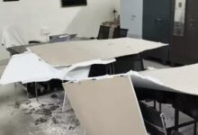 बिलासपुर के स्कूल में गिरी फॉल्स सीलिंग, बाल-बाल बचे छात्र; तीन साल पहले हुआ था लाखों का मरम्मत कार्य