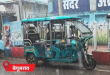 बेगूसराय, औरंगाबाद में बारिश, पूरे बिहार में अलर्ट:24 जिलों में हैवी रेन की चेतावनी; अब तक सामान्य से 41% कम बारिश