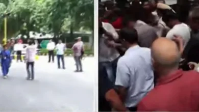केजरीवाल का पीएम आवास मार्च रोका गया, पुलिस कार्रवाई के विरोध में AAP नेताओं का धरना केजरीवाल का पीएम आवास मार्च रोका गया, पुलिस कार्रवाई के विरोध में AAP नेताओं का धरना