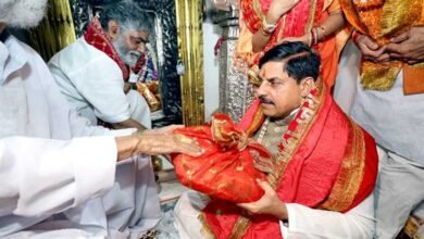 मुख्यमंत्री डॉ. यादव ने विश्वप्रसिद्ध मां शारदा माता मंदिर में पूजन-अर्चन किया