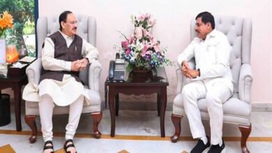 मुख्यमंत्री डॉ. यादव ने केन्द्रीय मंत्री नड्डा से भेंट की