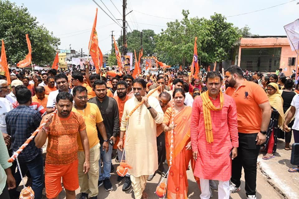 रविवार को रायपुर में कांवड़ यात्रा से बदलेगी ट्रैफिक व्यवस्था : मारुति मंगलम भवन से महादेव घाट तक श्रद्धालुओं का रहेगा जमावड़ा