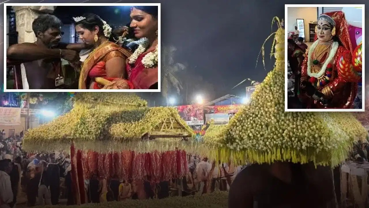 साड़ी, मेकअप से लेकर गजरा तक… इस मंदिर में महिलाओं की तरह सजने वाले पुरुष को ही मिलती है एंट्री