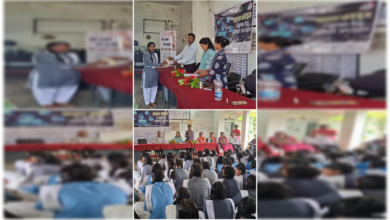 ‘बेटी बचाओ-बेटी पढ़ाओ’ अभियान के तहत विद्यार्थियों के लिए उच्चतर माध्यमिक विद्यालय परशुरामपुर में जागरूकता कार्यक्रम आयोजित किया गया